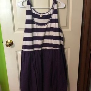 Old Navy Color Block Stripped Dress